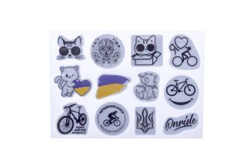Світловідбиваюча наліпка ONRIDE Crew UA