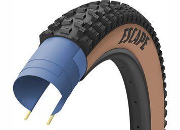 Покришка 27.5x2.6 (66-584) GoodYear ESCAPE Ultimate Tubeless Complete, Blk/Tan