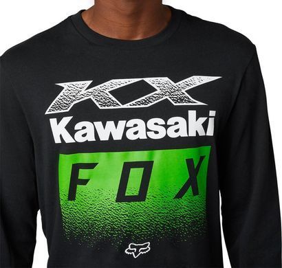 Футболка FOX PREMIUM Long Sleeve Tee - KAWI&reg; [Black], M