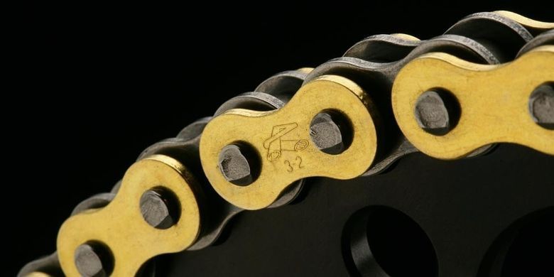 Цепь Renthal R3-3 Chain - 520 [Gold], 520-116L / Seal Ring