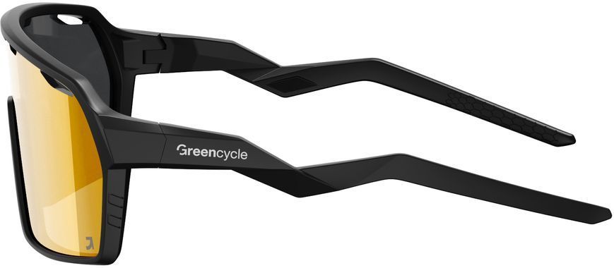 Окуляри Green Cycle RAYNOX з дзеркальною лінзою, чорні