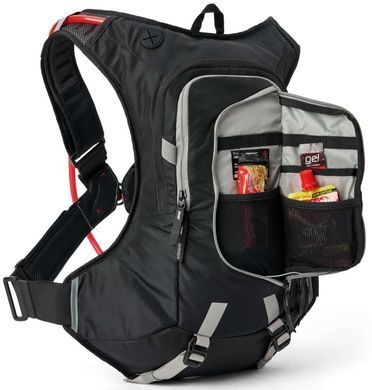 Рюкзак USWE MOTO HYDRO 12L Hydration Pack - Adventure [Black], Large