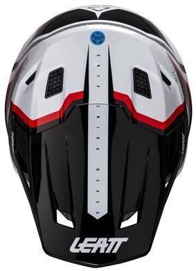 Шлем LEATT Moto 7.5 Helmet + Goggle [White/Red], M