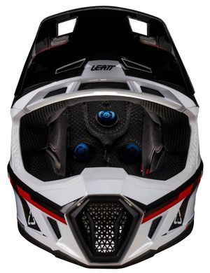 Шлем LEATT Moto 7.5 Helmet + Goggle [White/Red], M