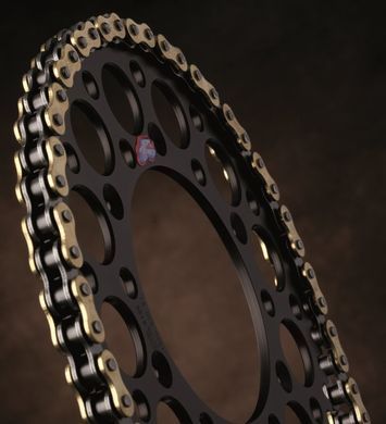 Цепь Renthal R1 Chain &ndash; 520 [Gold], 520-114L / No Seal