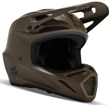 Шолом FOX V3 Helmet - SOLID [Dirt], L