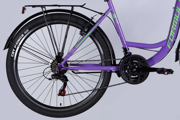 Велосипед ST 26" Formula OMEGA Vbr FR рама-18" фиолетовый 2025