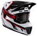 Шлем LEATT Moto 7.5 Helmet + Goggle [White/Red], M