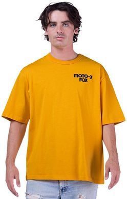 Футболка FOX OVERSIZE Short Sleeve Tee - MOTO-X [Mustard], L