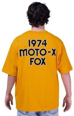 Футболка FOX OVERSIZE Short Sleeve Tee - MOTO-X [Mustard], L