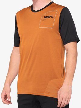 Джерсі 100% RIDECAMP Jersey [Terracotta], L