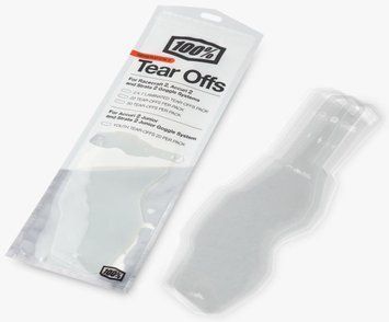 Зривки 100% Tear-Offs (Gen 2) - 50 pack, No Size