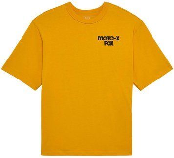 Футболка FOX OVERSIZE Short Sleeve Tee - MOTO-X [Mustard], L