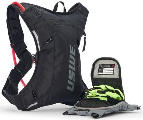Рюкзак USWE MOTO HYDRO 3L Hydration Pack [Black], Small