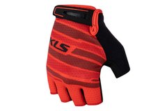 Рукавички з короткими пальцями KLS Factor 022 червоний L