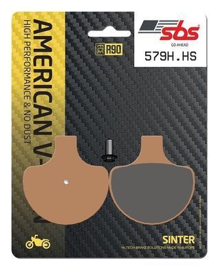 Гальмівні колодки SBS High Performance Front Brake Pads, Sinter