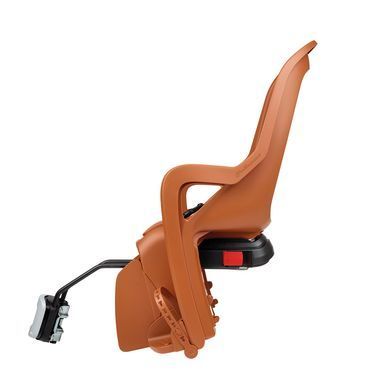 Детское кресло заднее POLISPORT Groovy Maxi RS+ на подседельную трубу, 26"-28", 9-22 кг, коричневое