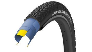 Покрышка 700x45 (45-622) GoodYear Connector Tubeless Ready Folding Black, 60tpi