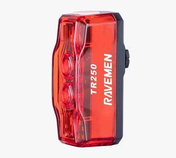 Заднє світло Ravemen TR250 (250 lm, 800 mAh) з датчиком руху