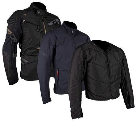 Куртка LEATT 7.5 MultiTour Adventure Jacket [Stealth], 3XL
