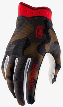 Перчатки 100% iTRACK Glove [Camo], S (8)