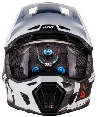 Шолом LEATT Moto 9.5 Helmet + Goggle [White], M