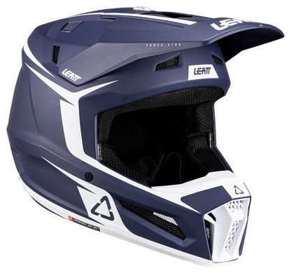 Шолом LEATT Moto 3.5 Helmet + Goggle [Blue], S