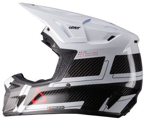Шолом LEATT Moto 9.5 Helmet + Goggle [White], M