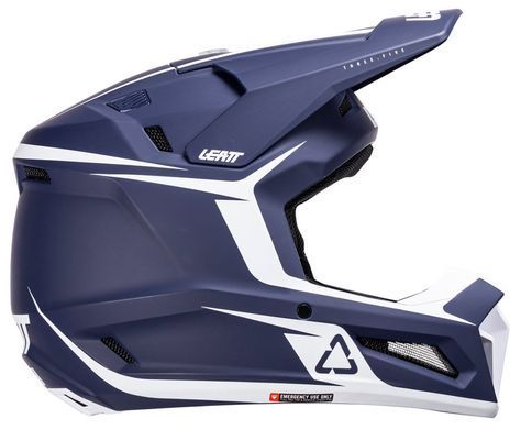 Шолом LEATT Moto 3.5 Helmet + Goggle [Blue], S