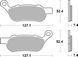 Гальмівні колодки SBS High Performance Rear Brake Pads, Sinter