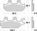 Тормозные колодки SBS Upgrade Brake Pads, EVO Sinter/Sinter