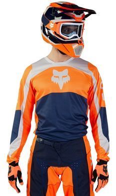 Джерси FOX 180 Jersey - NITRO [Flo Orange], L