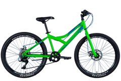 Велосипед сталь 24" Discovery FLINT DD рама-13" зелений з крилом Pl 2024