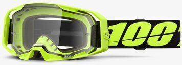 Очки 100% ARMATIC Goggle [Neon Yellow], Clear Lens