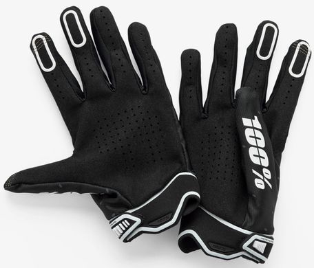 Перчатки 100% RIDEFIT Glove [Dark Black], XXL (12)