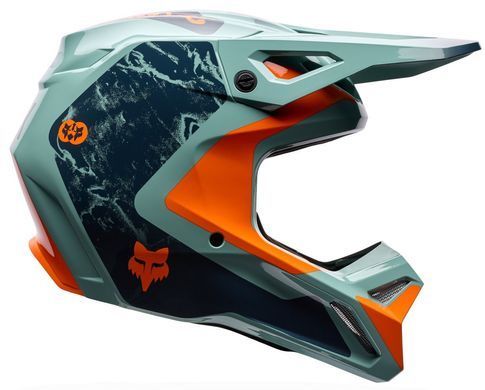 Шлем FOX V1 Helmet - IMAGE PRINT [Arctic], L