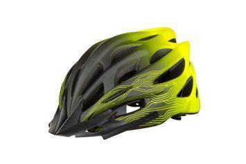 Шлем ONRIDE Mount матовый черный-желтый неон L (58-61 см)