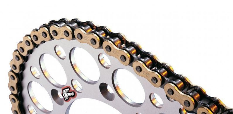 Ланцюг Renthal R1 Chain - 420 [Gold], 420-120L / No Seal
