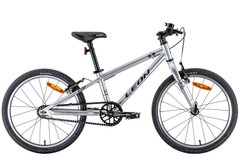 Велосипед 20" Leon GO Vbr 2022 (серый с черным)