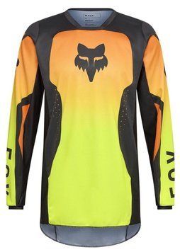 Дитяча джерсі FOX 180 Youth Jersey - SHIELD [Flo Yellow], YL
