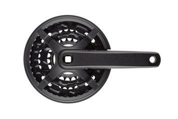 Комплект шатунів Prowheel TC-CY03, під квадрат, 170 мм, 42-32-22T, на 8/7/6 шв, чорний