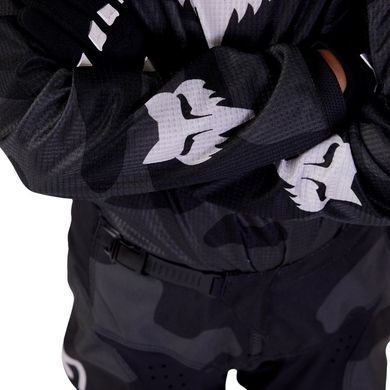 Детская джерси FOX 180 Youth Jersey - BNKR [Black], YL