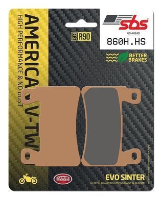 Гальмівні колодки SBS High Performance Front Brake Pads, Sinter