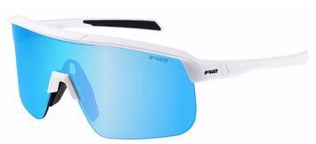 Окуляри R2 FUSION white (shiny), лінза smoke (ice blue chrome) PC High contrast HD, кат. 2