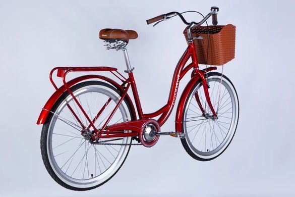 Велосипед ST 26" Dorozhnik AQUAMARINE BH рама-17" бордовый 2026