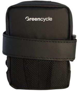 Сумка подседельная Green Cycle Tidy, 11х8х4 см, черный