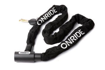 Замок ONRIDE Tie Lock Superior 30 закаленный цепной, под ключ, 6x1000 мм