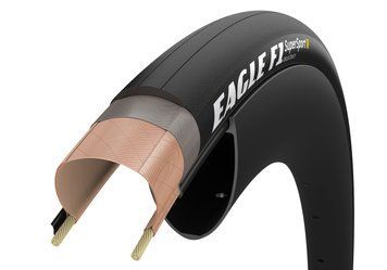 Покрышка 700x25 (25-622) GoodYear Eagle F1 SuperSport R Tubeless Complete Folding Black, 150tpi