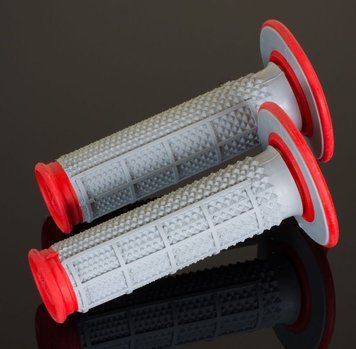 Грипсы Renthal MX Tapered Grips - Dual Compound [Red], Soft