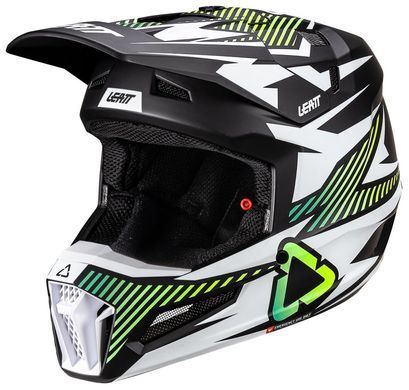 Шолом LEATT Moto 3.5 Helmet + Goggle [Storm Teal], XS